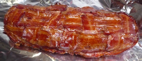 Fatty in een bacon weave