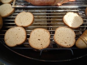 Brioche brood grillen